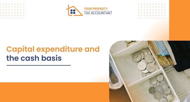 Capital expenditure and the cash basis