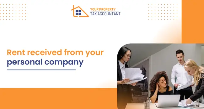 Rent received from your personal company